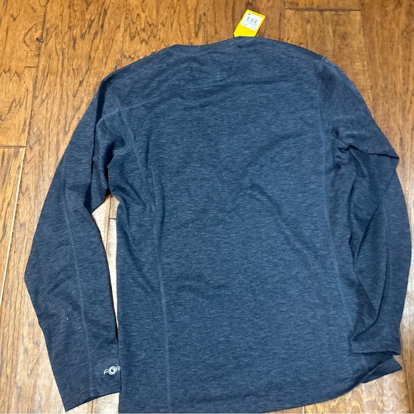 Carhartt Force Midweight Synthetic-Wool Blend baselayer crewneck pocket top - Picture 2 of 5